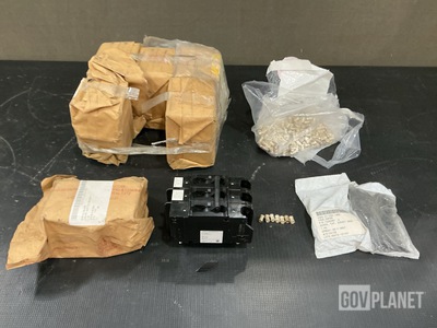 (310) Pin-Rivet Collars, (7) Circuit Breakers, (2) Screws & Assorted Items