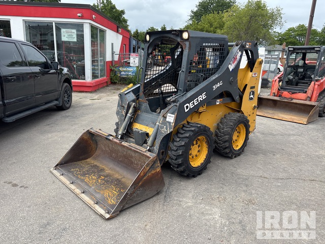 MINI CARGADOR SOBRE RUEDAS 2017 JOHN DEERE 314G