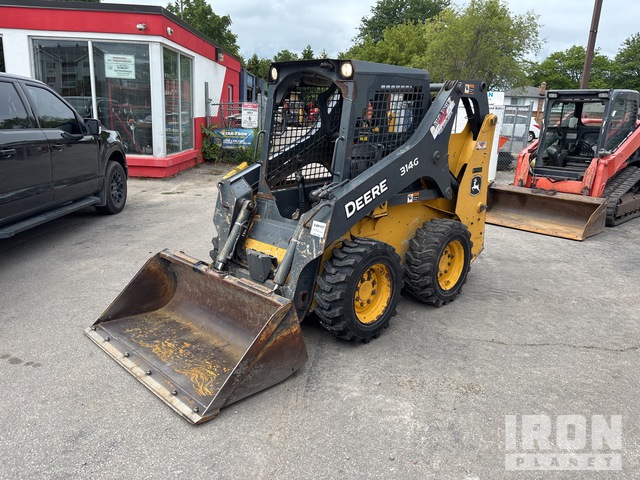 MINI CARGADOR SOBRE RUEDAS 2017 JOHN DEERE 314G