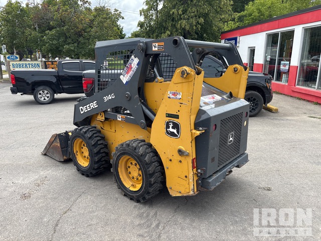 MINI CARGADOR SOBRE RUEDAS 2017 JOHN DEERE 314G