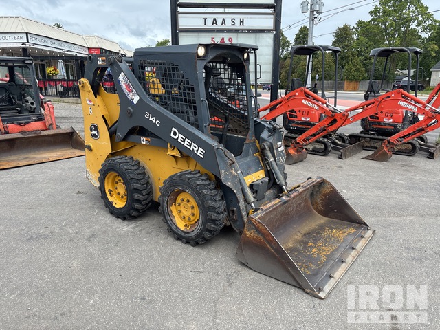MINI CARGADOR SOBRE RUEDAS 2017 JOHN DEERE 314G
