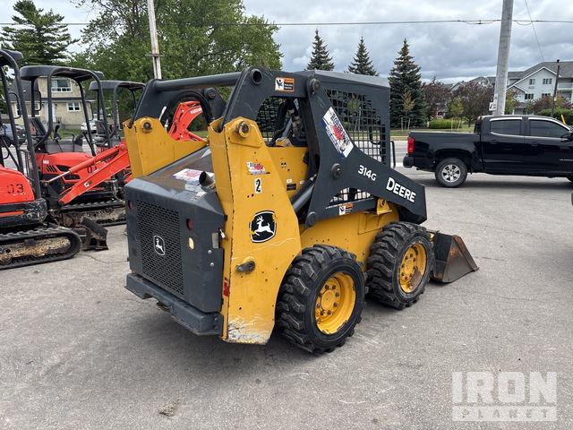 MINI CARGADOR SOBRE RUEDAS 2017 JOHN DEERE 314G