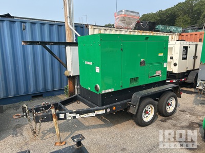 2017 Multiquip DCA45SSIU4FSG 45 kVA Mobile مولد