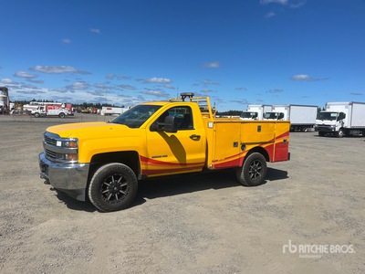 2015 Chevrolet Silverado 3500HD 4x4 Camión Utilitario