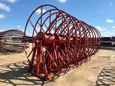 Quantity of (6) Lay Flat Hose Reels (Unused)