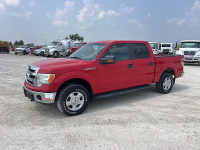2014 Ford F-150 XLT 4x4 Crew Cab ピックアップ (Inoperable)