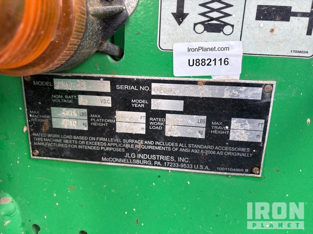 ELEVADOR TIJERA 2014 JLG 2630ES