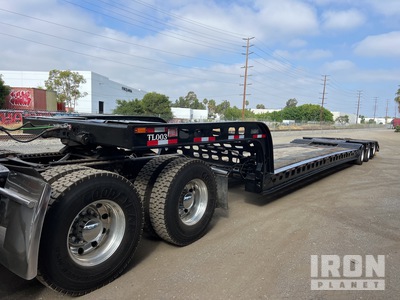 2005 Murray Tri/A Double Drop Removable Gooseneck Lowboy Trailer