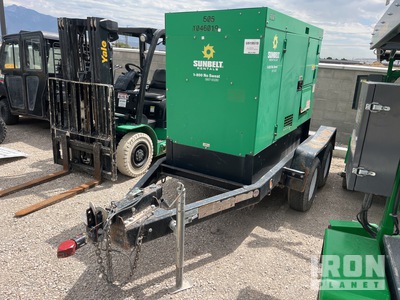 2017 MQ Power DCA45SSIU4FSG 36 kW Mobile Generator Set (Inoperable)