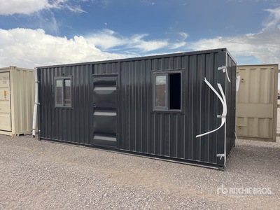 19 ft 6 in x 7 ft 4 in Skid-Mounted مكتب متحرك