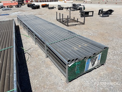 Quantity of (63) Gray 20 ft x 3 in UPVC Rigid Non-Metallic Conduit Divers - Matériaux de construction (Unused)