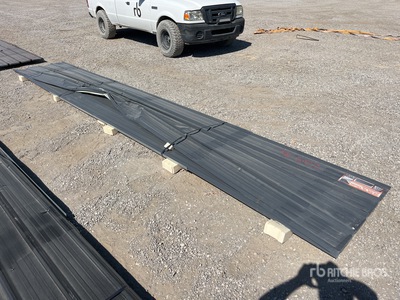Quantity of (20) Gray 20 ft x 3 Metal Roof Panels (Unused)