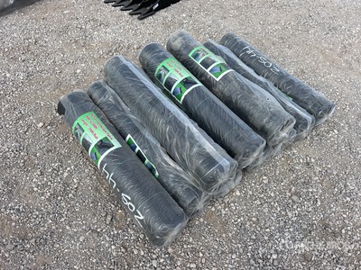 Quantity of (10) 6 ft x 300 ft Woven Landscape Fabric (Unused)