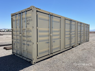 2025 40 ft High Cube Multi-Door Storage Container