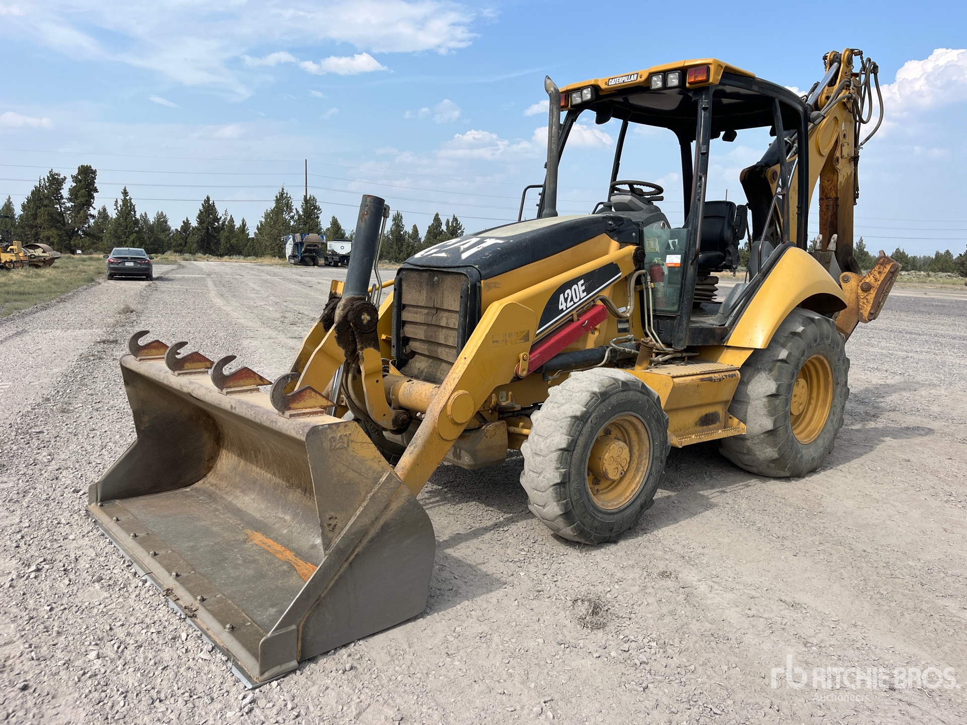 2007 Cat 420E 4x4 Backhoe Loader
