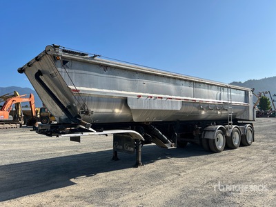 2005 K-Line 35 ft Tri/A Aluminum Tipping Trailer
