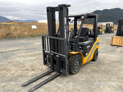 2022 Shantui SFG30 3000 kg Pneumatic Tire Forklift (Unused)