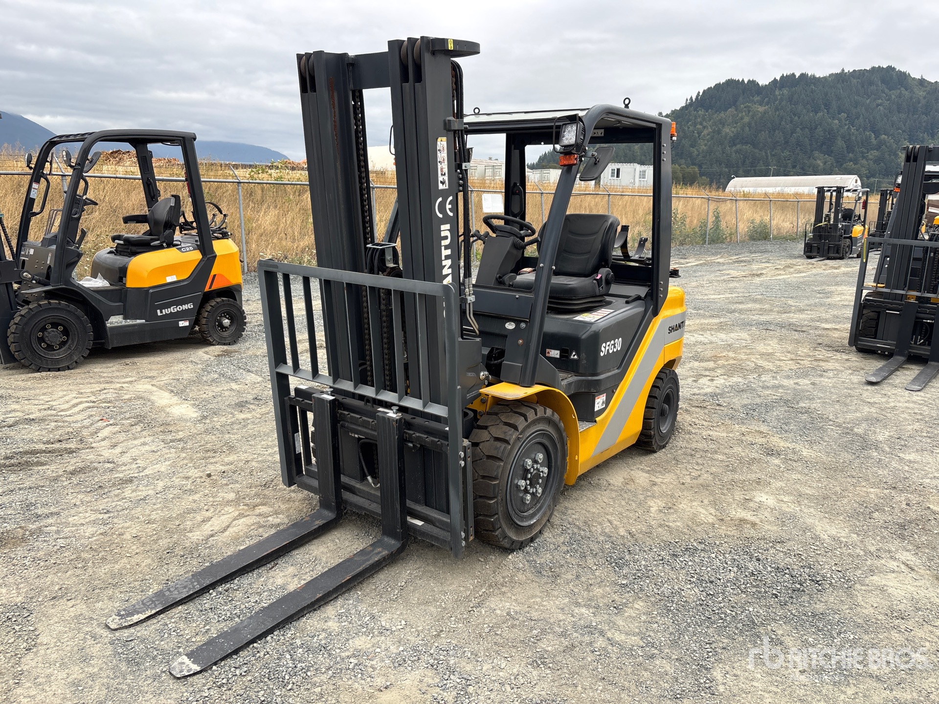 2022 Shantui SFG30 3000 kg Cushion Tire Forklift (Unused)