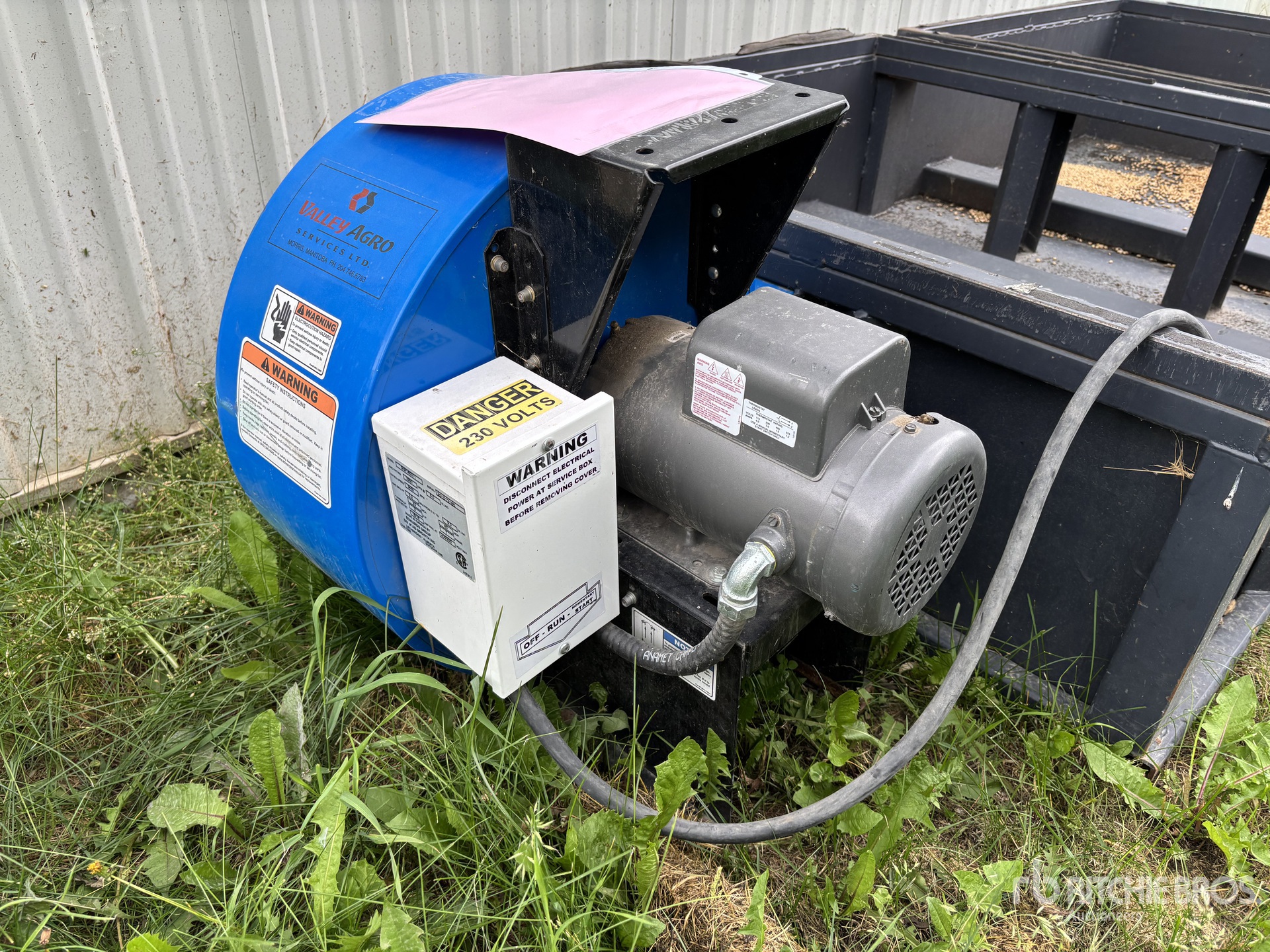 Grain Gaurd GGF-80311 3 hp Ventilador de aireacion