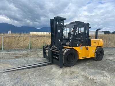 2023 LiuGong CLG2080H 6600 kg Pneumatic Tire Forklift (Unused)