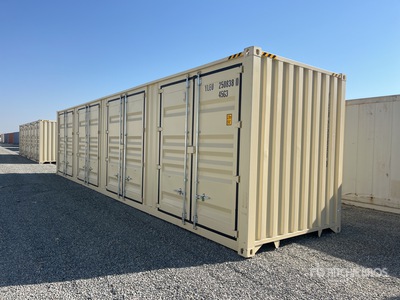 2025 40 ft High Cube Multi-Door Storage Container (Unused)