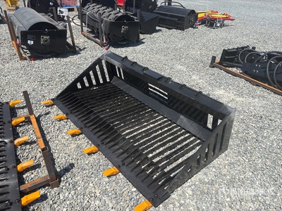 2025 GIYI RB66 66 in Skeleton スキッドステア用バケット (Unused)