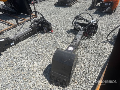 2025 GIYI BD43 13 in Mini Skid Steer Backhoe (Unused)