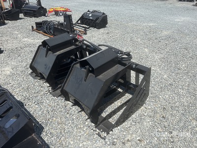 2025 GIYI X-HWG72 72 in Skeleton Skid Steer Grapple Bucket (Unused)