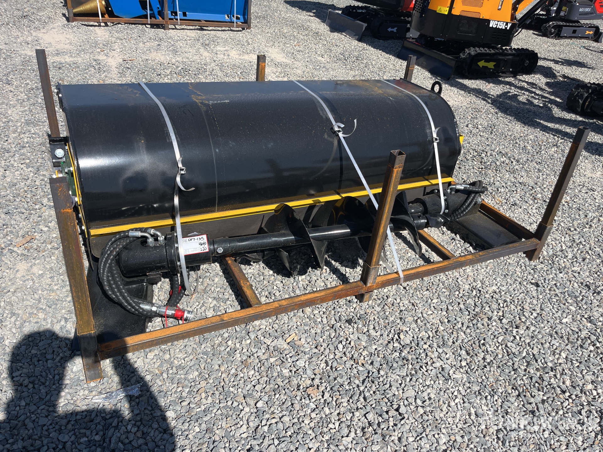 2025 GIYI Mini Skid Steer Auger (Unused)