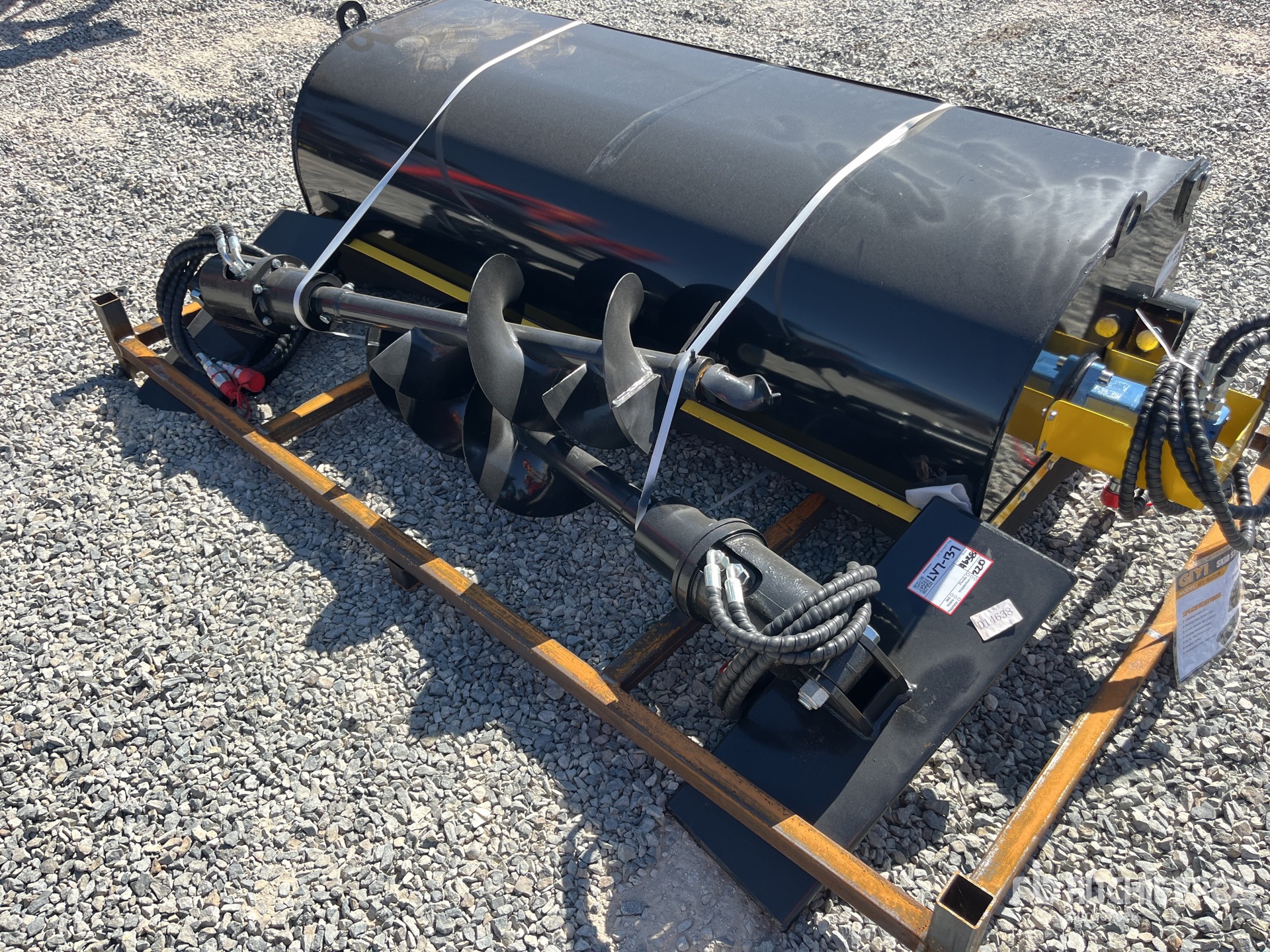 2025 GIYI Mini Skid Steer Auger (Unused)