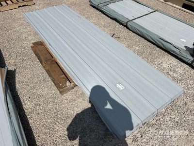 Quantity of (50) SKLP Galvalume Steel Sheets Divers  (Unused)
