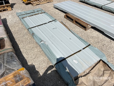 Quantity of (50) SKLP 12 ft Galvalume Steel Sheets Divers - Matériaux de construction (Unused)