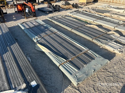 Quantity of (50) 2025 SKLP 12 ft x 36 in Galvalume Steel Sheets Divers  (Unused)