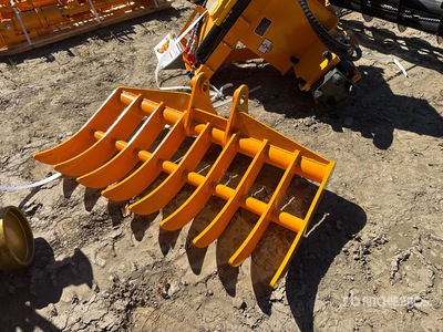 2025 GIYI 44 in Fit to cat 305 Excavator Rake (Unused)