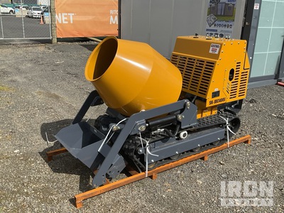2025 SKLP SK-JBC400 Mini Tracked Bétonnière portable (Unused)