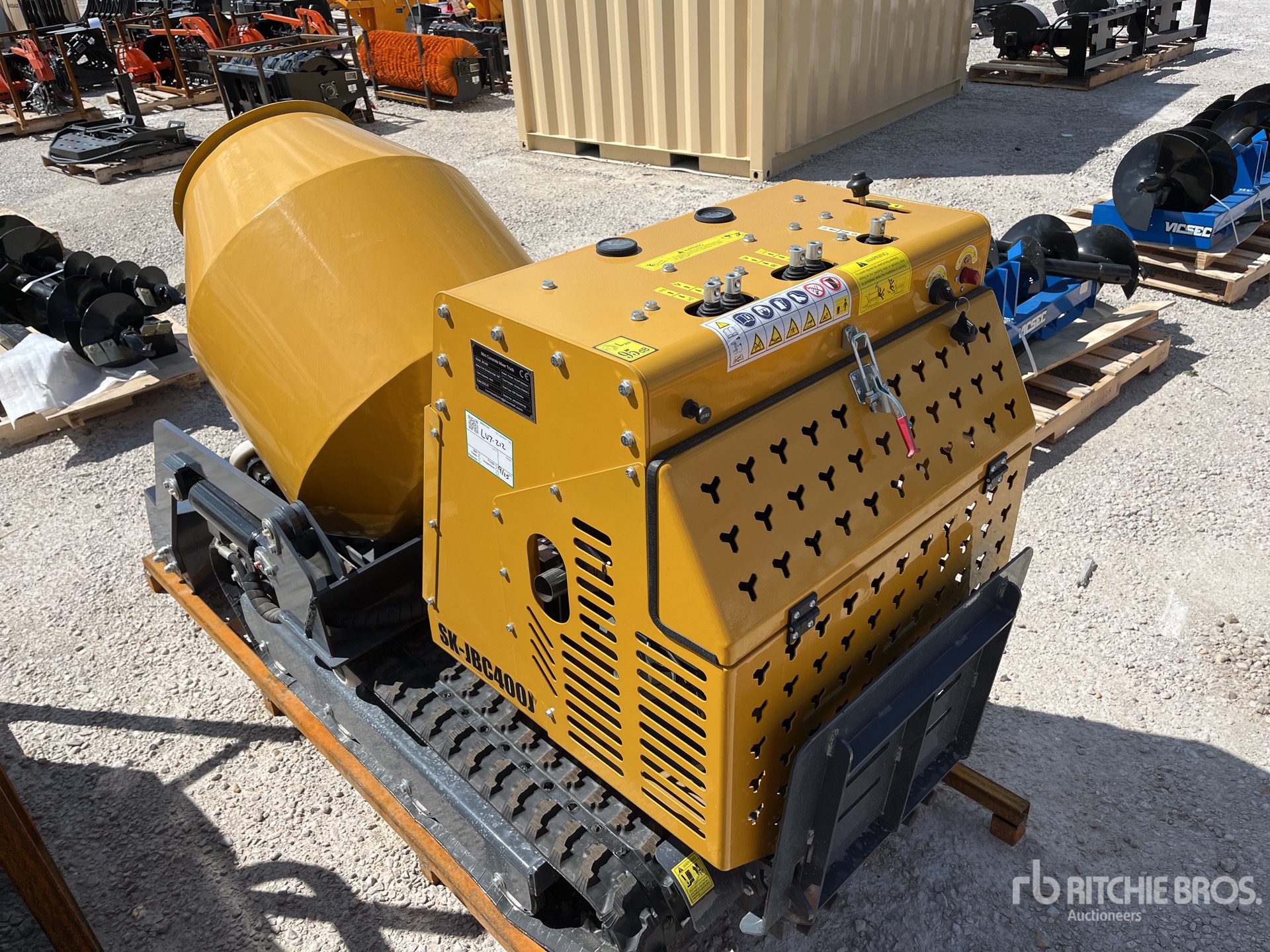 2025 SKLP SK-JBC400 Mini Portable Concrete Mixer (Unused)