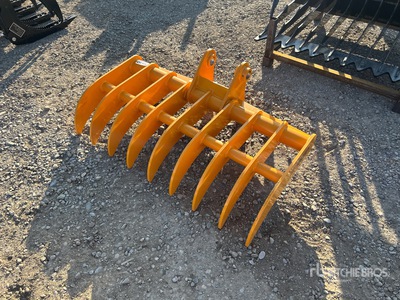 2025 GIYI 44 in Excavator Rake - Fits Cat 305 (Unused)
