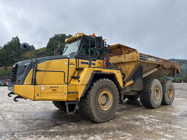 2016 Komatsu HM400-5 Articulated Dump Truck 2016 Komatsu HM400-5 Articulated Dump Truck