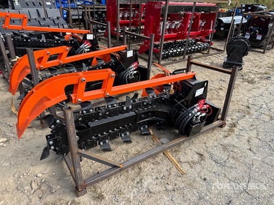 2025 GIYI GY-X39F 39 in Mini Mini trencher Różne Osprzęt do miniładowarek (Unused)
