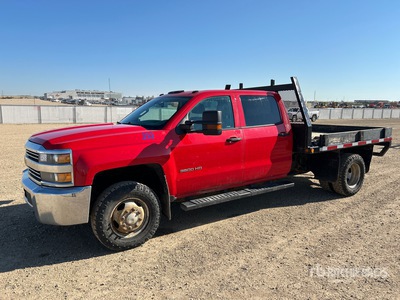 2018 Chevrolet Silverado 3500HD 4x4 Crew Cab Camión Caja Abierta