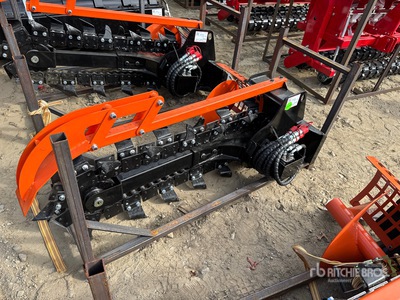 2025 GIYI GY-X39F 39 in Mini Mini trencher Różne Osprzęt do miniładowarek (Unused)