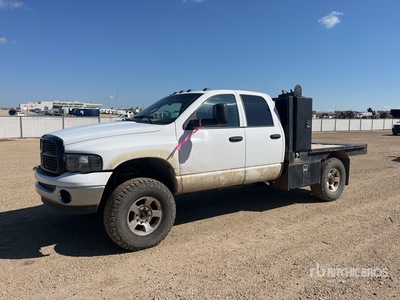 2004 Dodge Ram 3500 4x4 Crew Cab 平台トラック