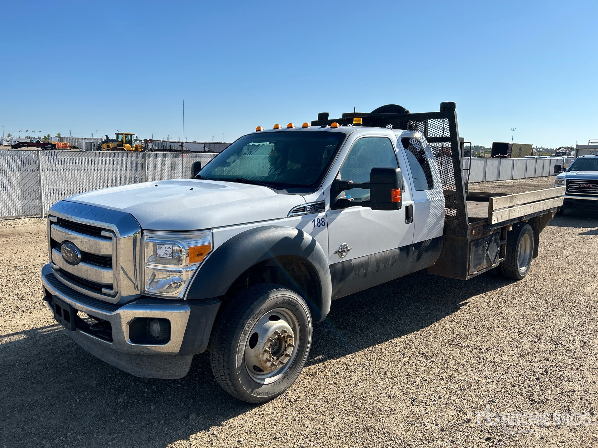 2012 Ford F-450 XLT 4x4 Extended Cab 平台トラック