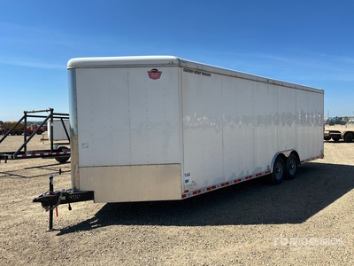 2024 Forest River ORBL824TA5 24 ft T/A V-Nosed Enclosed Trailer