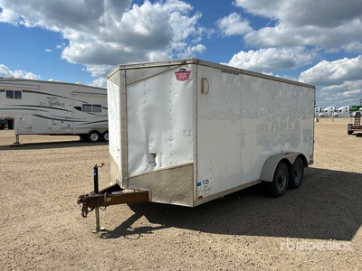 2023 Forest River OREHW716TA3 16 ft T/A V-Nosed مقطورة ذو كبينة مغلقة