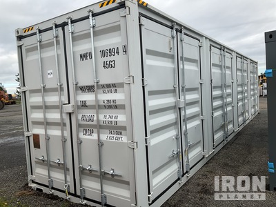 2025 40 ft High Cube Multi-Door Contenedor de almacenamiento
