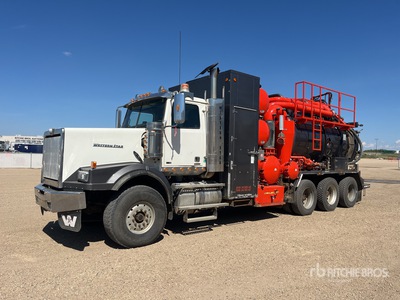 2014 Custom Vac Services on 2014 Western Star DT4900 8x6 Vacuum Excavator Truck