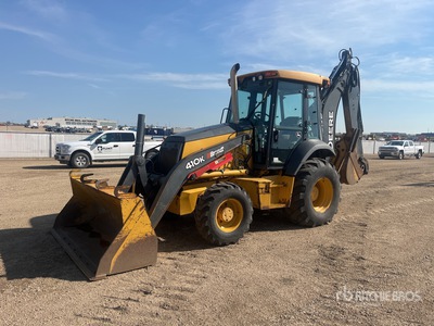 2015 John Deere 410K Baggerlader