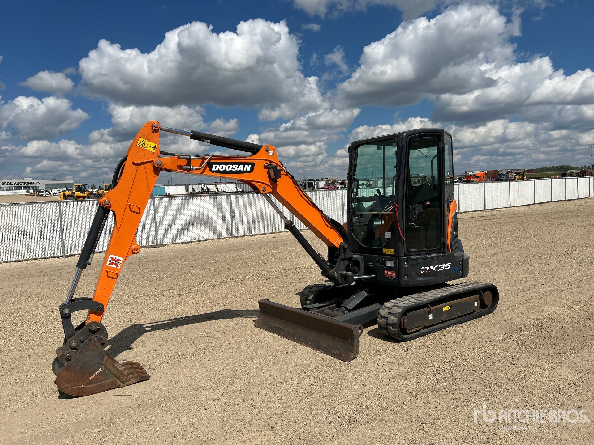 2021 Doosan DX35-5 US21 Mini Excavadora