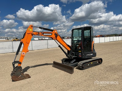 2021 Doosan DX35-5 US21 Mini Excavadora